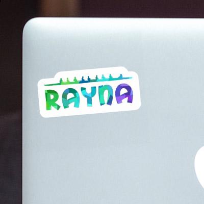 Rayna Sticker Ruderboot Notebook Image