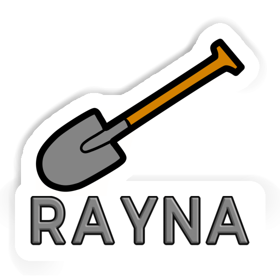 Shovel Sticker Rayna Laptop Image