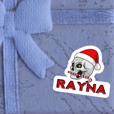 Rayna Sticker Christmas Skull Image