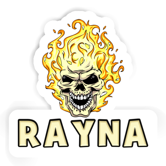 Sticker Skull Rayna Notebook Image