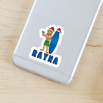 Rayna Sticker Christmas Surfer Gift package Image