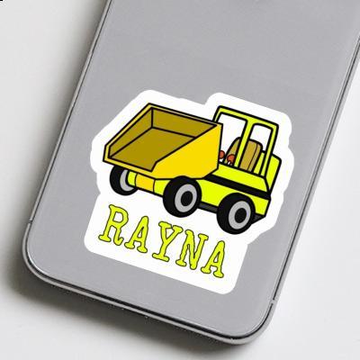 Front Tipper Sticker Rayna Notebook Image