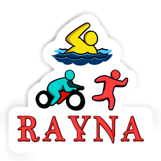 Aufkleber Triathlet Rayna Notebook Image