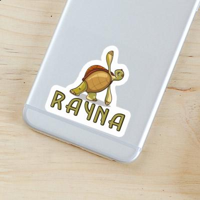 Sticker Rayna Yoga Turtle Image