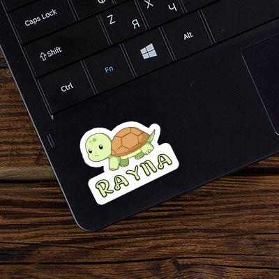 Sticker Rayna Turtle Laptop Image