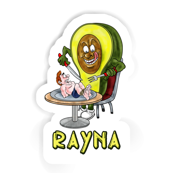 Sticker Avocado Rayna Laptop Image