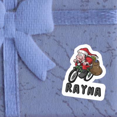 Sticker Rayna Bicycle Rider Laptop Image