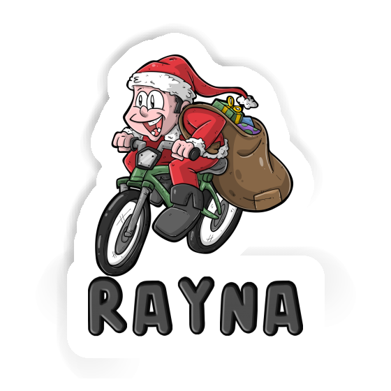 Sticker Rayna Bicycle Rider Notebook Image