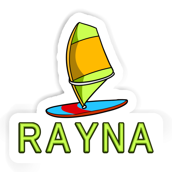 Windsurf Board Sticker Rayna Notebook Image