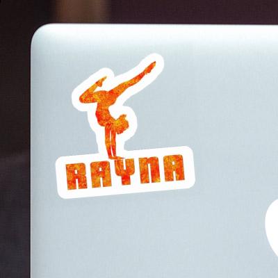 Rayna Sticker Yoga-Frau Image