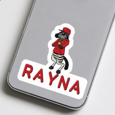 Rayna Sticker Zebra Laptop Image