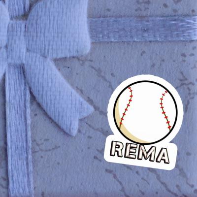 Baseball Ball Aufkleber Rema Image