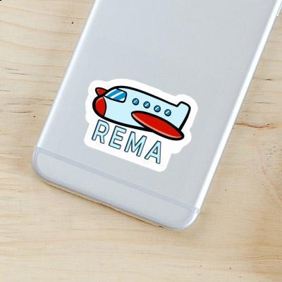 Sticker Rema Flugzeug Notebook Sticker Rema Flugzeug Gift package Image