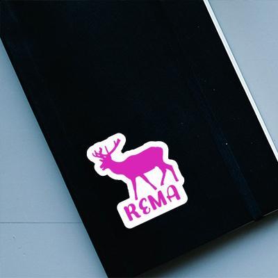 Rema Sticker Hirsch Rema Sticker Hirsch Image