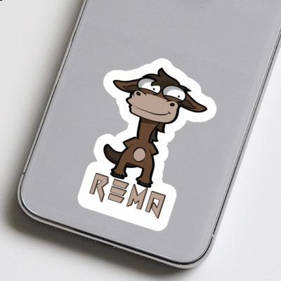 Sticker Standing Horse Rema Notebook Sticker Standing Horse Rema Notebook Image
