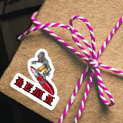 Sticker Rema Surfer Laptop Sticker Rema Surfer Laptop Image