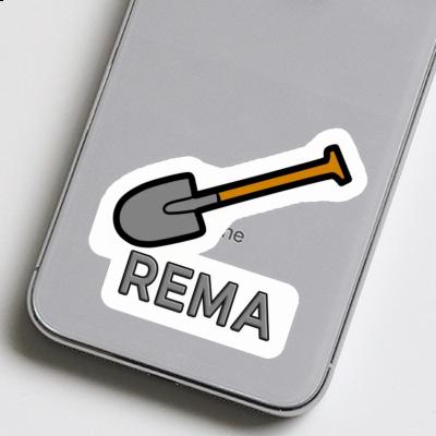 Sticker Schaufel Rema Notebook Sticker Schaufel Rema Gift package Image