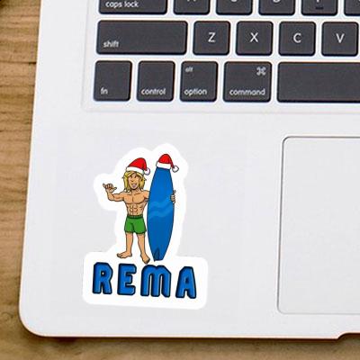 Autocollant Surfeur Rema Laptop Autocollant Surfeur Rema Laptop Image
