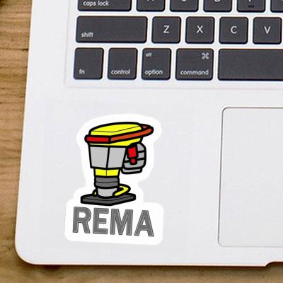 Sticker Rema Vibrationsstampfer Notebook Sticker Rema Vibrationsstampfer Gift package Image