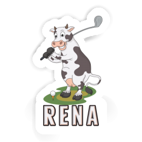 Autocollant Vache Rena Image