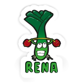 Autocollant Poireau Rena Image