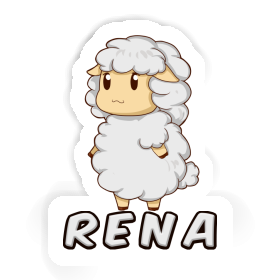 Rena Autocollant Mouton Image