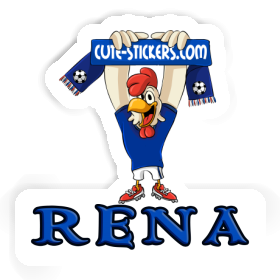 Autocollant Coq Rena Image