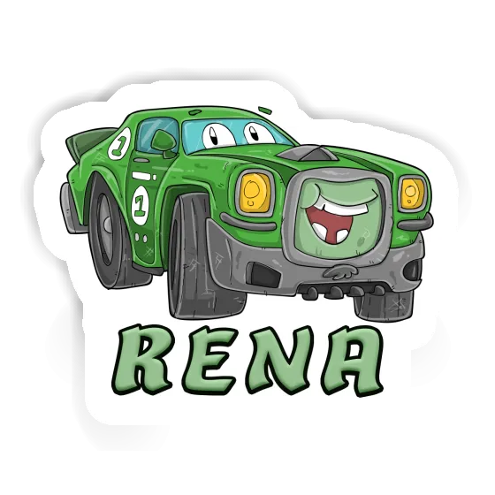 Rena Sticker Rennauto Notebook Rena Sticker Rennauto Notebook Image