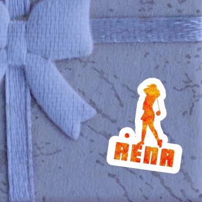 Sticker Rena Golferin Notebook Image