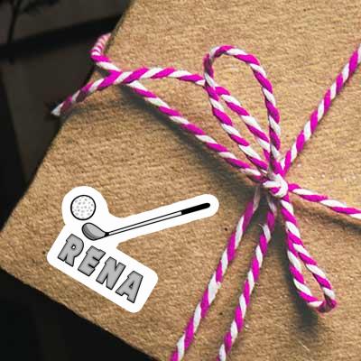 Autocollant Club de golf Rena Notebook Autocollant Club de golf Rena Gift package Image