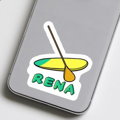 Autocollant Stand Up Paddle Rena Laptop Image