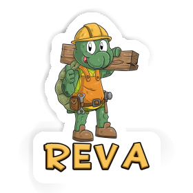 Reva Sticker Construction worker Image
