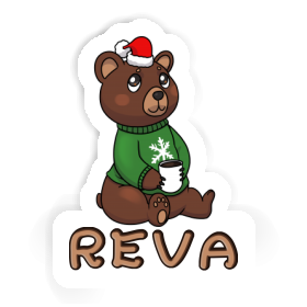 Sticker Christmas Bear Reva Image