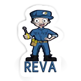 Sticker Reva Elektriker Image