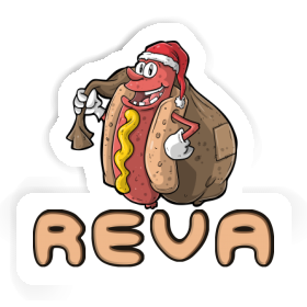 Sticker Hot Dog Reva Image