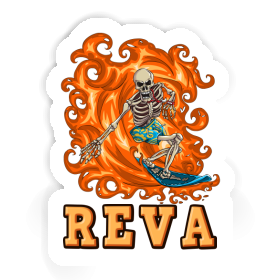 Autocollant Reva Surfer Image