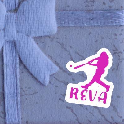Joueur de baseball Autocollant Reva Gift package Image