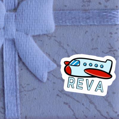 Sticker Airplane Reva Notebook Image
