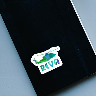Reva Autocollant Hélicoptère Notebook Image