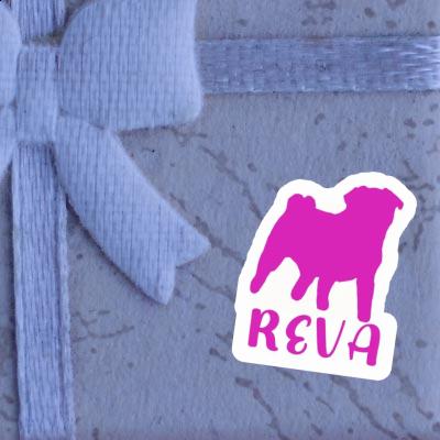 Reva Aufkleber Mops Gift package Image