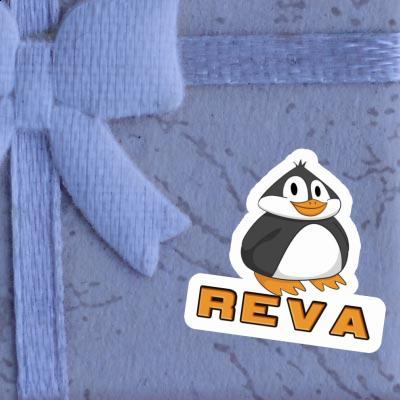 Reva Sticker Fat Penguin Notebook Image