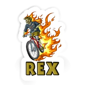 Biker Sticker Rex Image