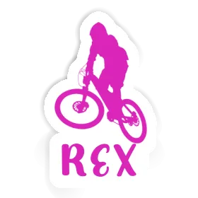 Rex Autocollant Downhiller Image