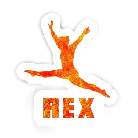 Gymnast Sticker Rex Image