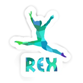Sticker Gymnast Rex Image