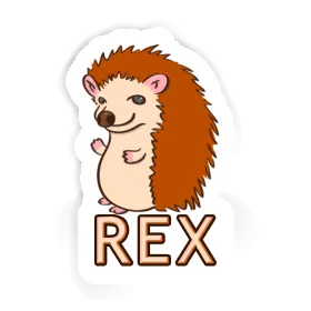 Rex Autocollant Hérisson Image