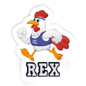 Huhn Sticker Rex Image