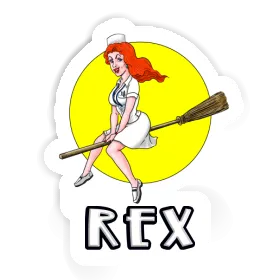 Sticker Krankenschester Rex Image