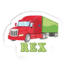 Autocollant Rex Camion Image