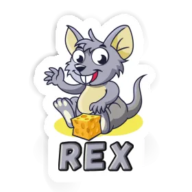 Maus Aufkleber Rex Image
